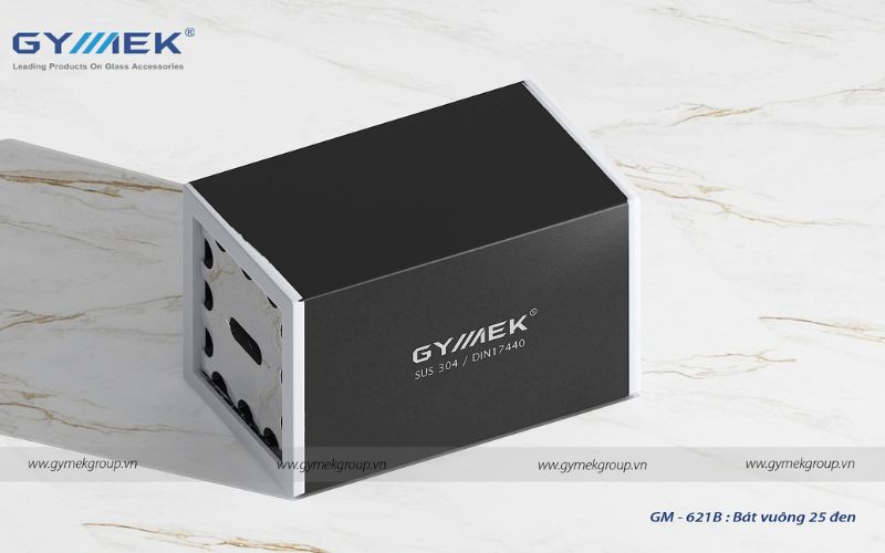 phụ kiện Phòng tắm kính GYMEK 90 độ K-T giằng vuông