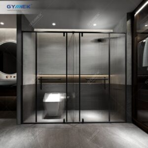 Phòng tắm kép Hệ slim Cửa mở Bản lề trục xoay