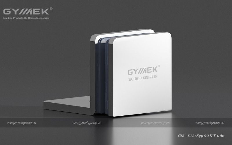 phụ kiện inox 304 phòng tắm kính gymek