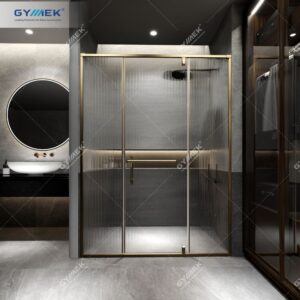 Phòng tắm 180 độ Hệ slim Cửa mở Bản lề trục xoay