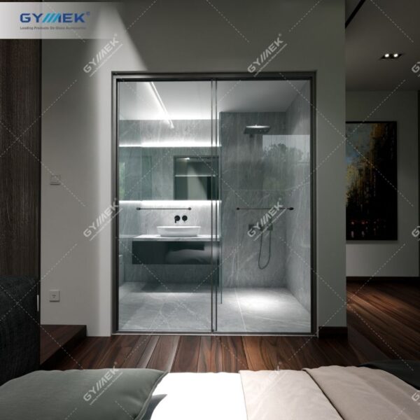 Phòng tắm Hệ slim Cửa trượt 2 cánh