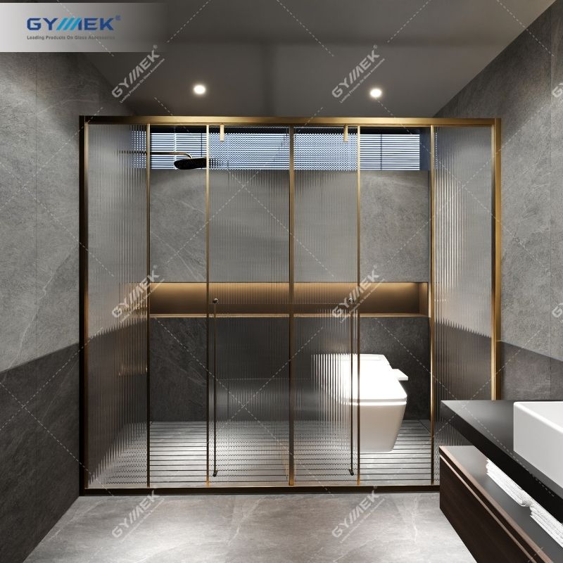 Phòng tắm kép Hệ slim Cửa trượt 1 cánh