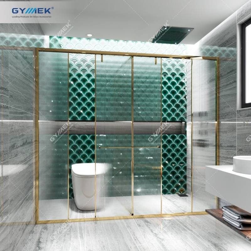 Phòng tắm kép Hệ slim Cửa trượt 1 cánh