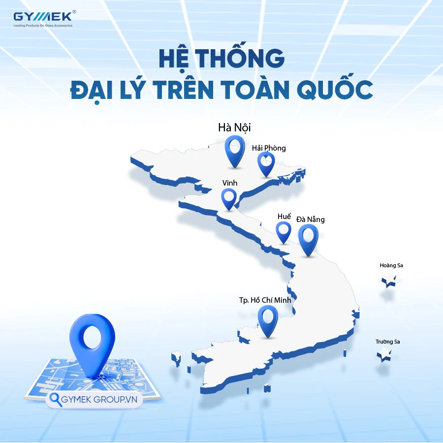 hệ thống đại lý gymek