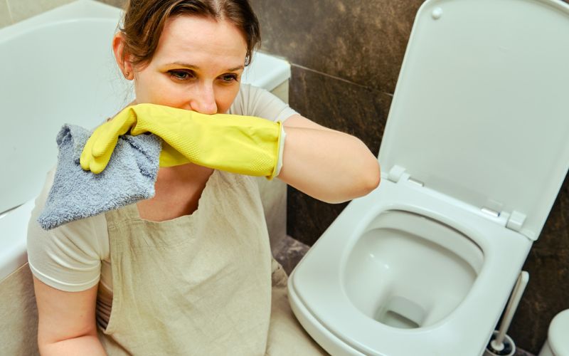 nguyên nhân gây mùi hôi cống