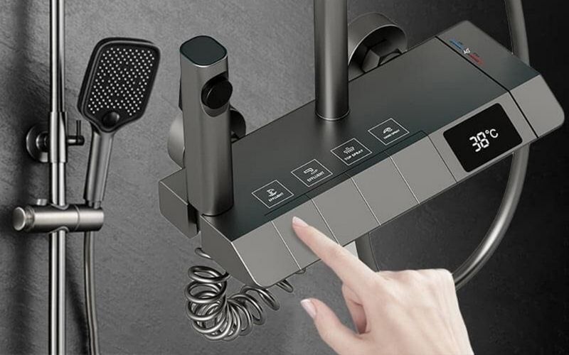 Cách tăng áp lực nước cho vòi sen, nhà tắm hiệu quả bằng vòi sen hiện đại