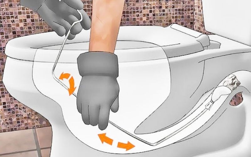 sử dụng móc quần áo