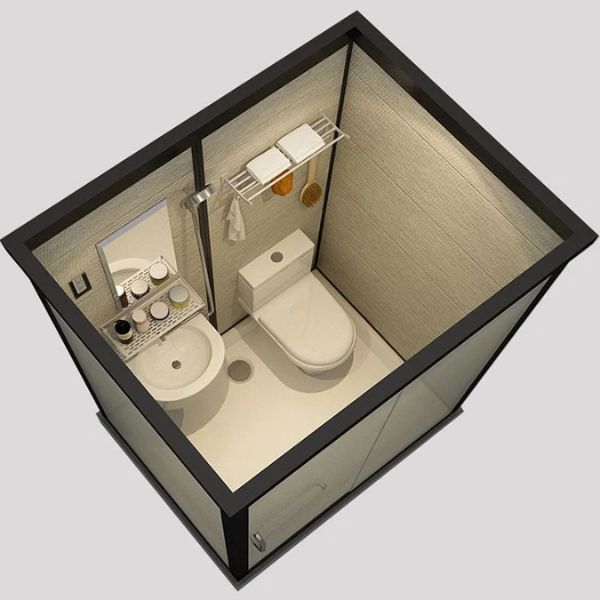 thiết kế phòng tắm nhỏ 2m2