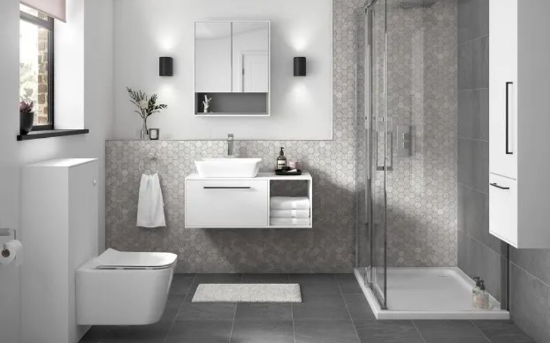 thiết kế nhà vệ sinh và nhà tắm riêng biệt