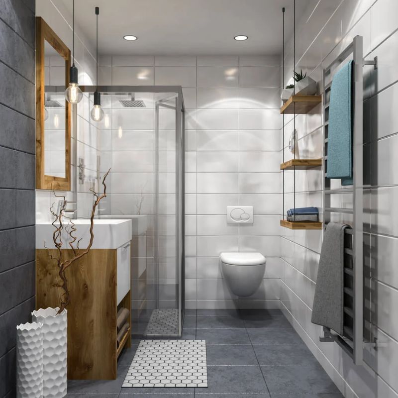 thiết kế nhà vệ sinh và nhà tắm riêng biệt