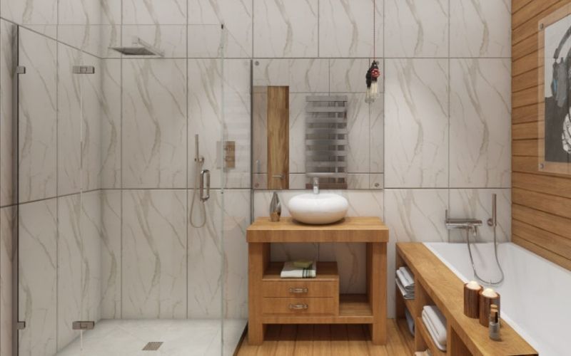 thiết kế phòng tắm 5m2