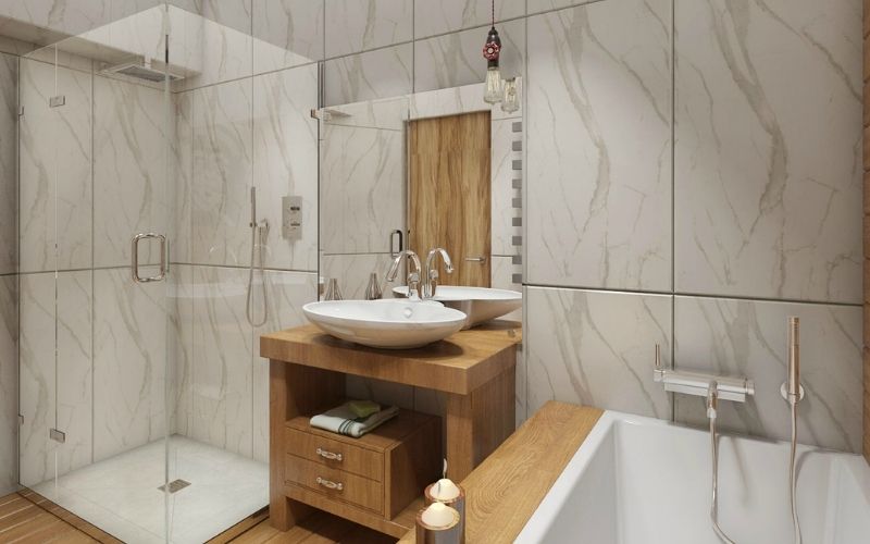 thiết kế phòng tắm 5m2