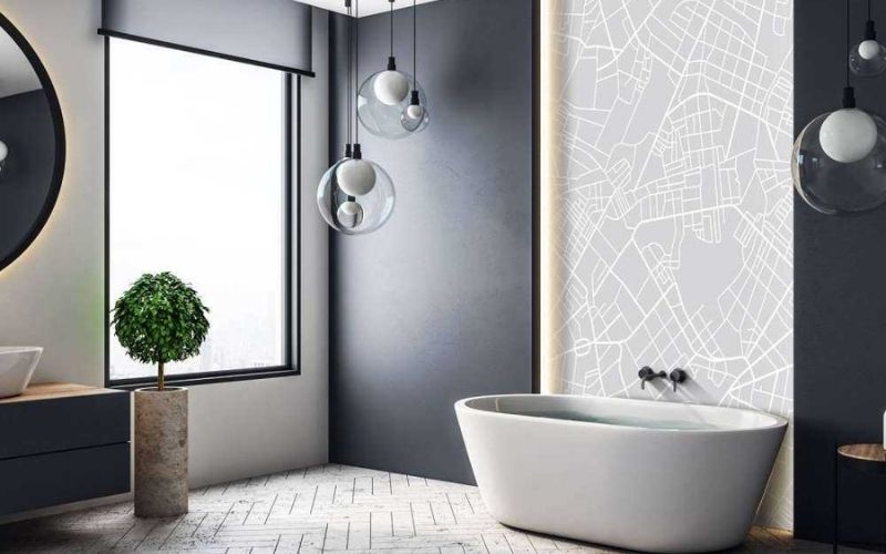 gạch lát nền nhà tắm đẹp
