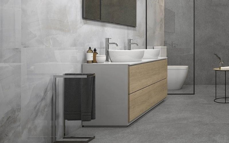 gạch lát nền nhà tắm đẹp