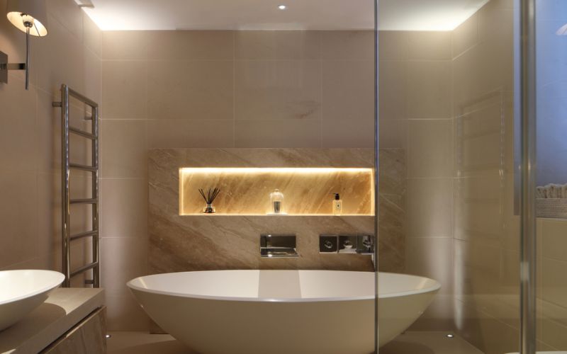 led âm kệ tủ