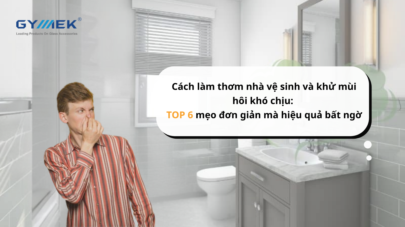 Cách làm thơm nhà vệ sinh