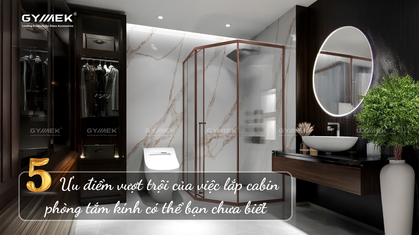 lắp cabin phòng tắm kính