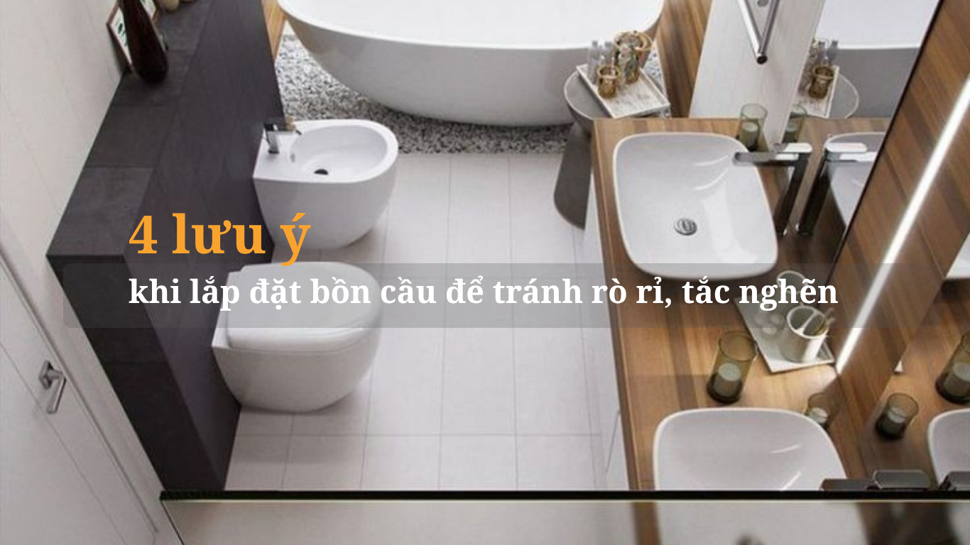 lắp đặt bồn cầu