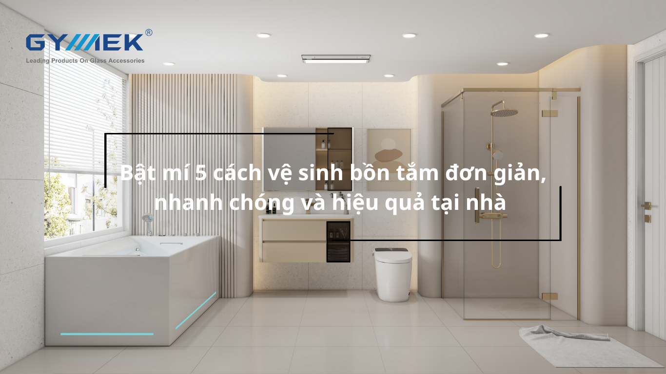 vệ sinh bồn tắm
