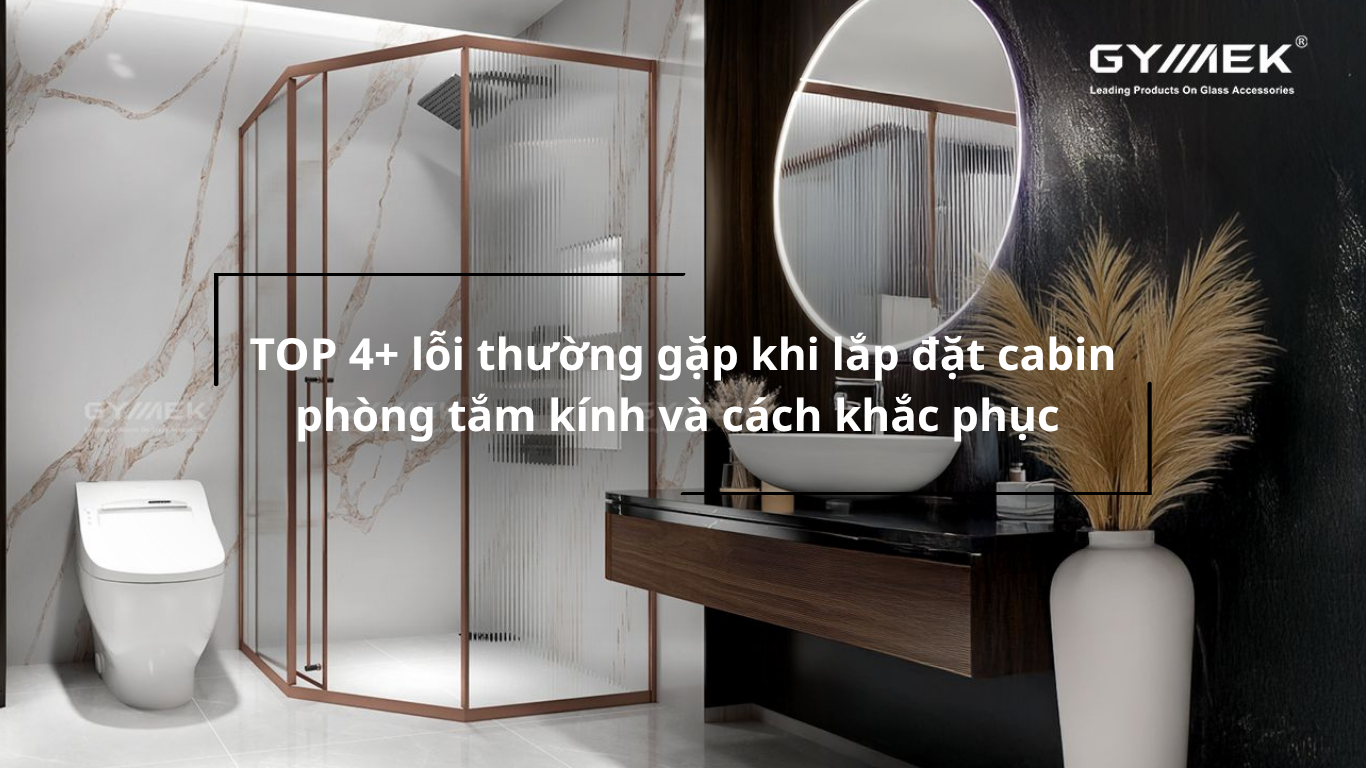 lắp đặt cabin phòng tắm kính