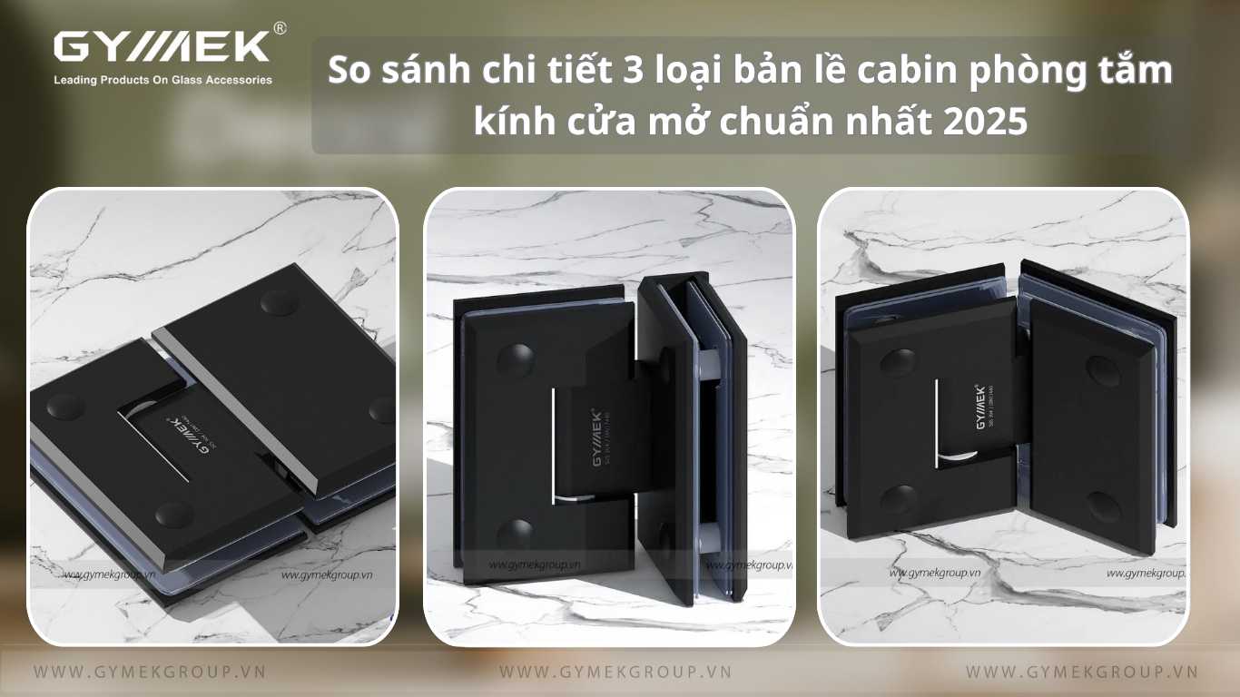 bản lề cabin phòng tắm kính