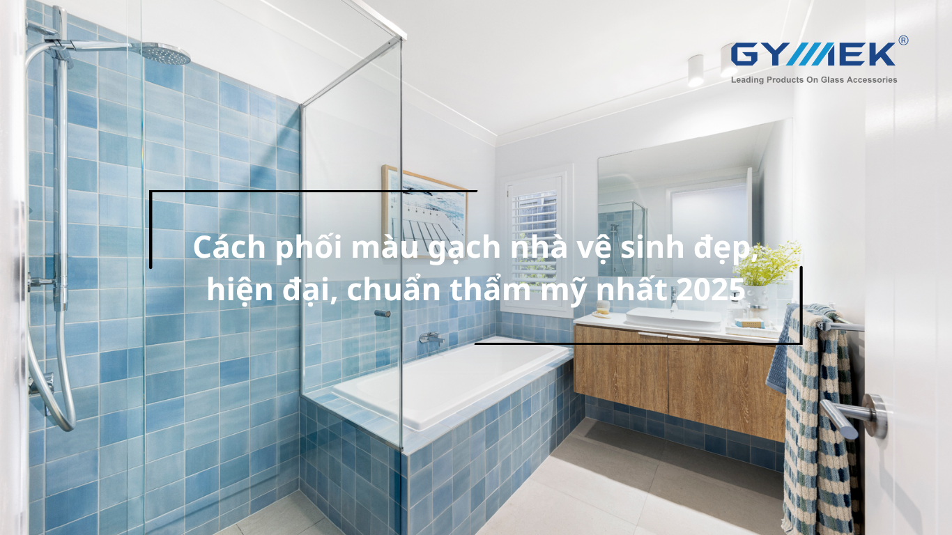 phối màu gạch nhà vệ sinh