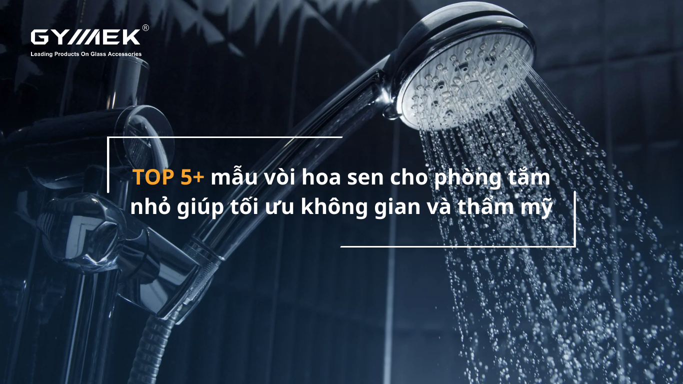 vòi hoa sen cho phòng tắm nhỏ