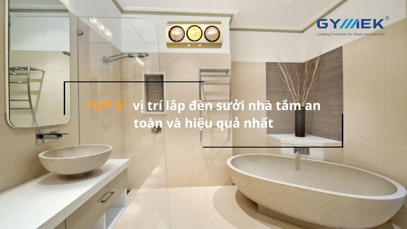 lắp đèn sưởi nhà tắm
