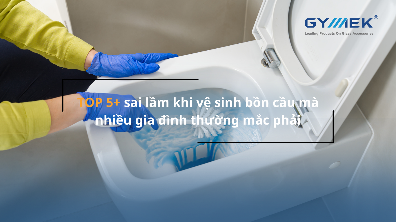 vệ sinh bồn cầu