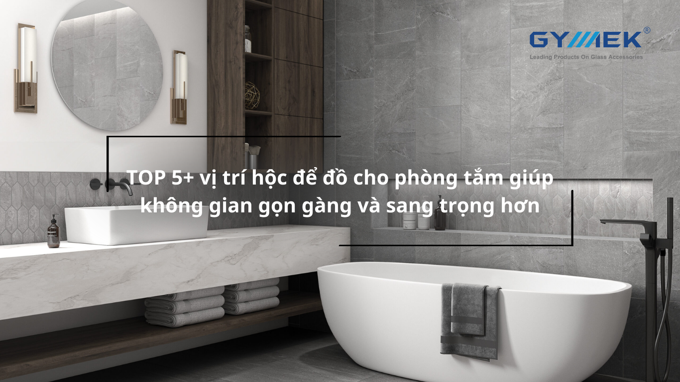 hộc để đồ cho phòng tắm