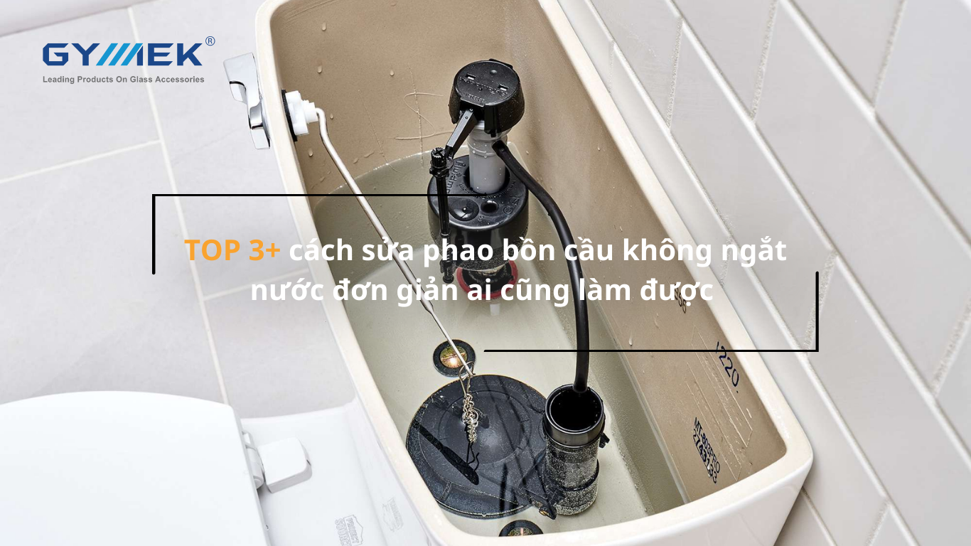 Phao bồn cầu không ngắt nước