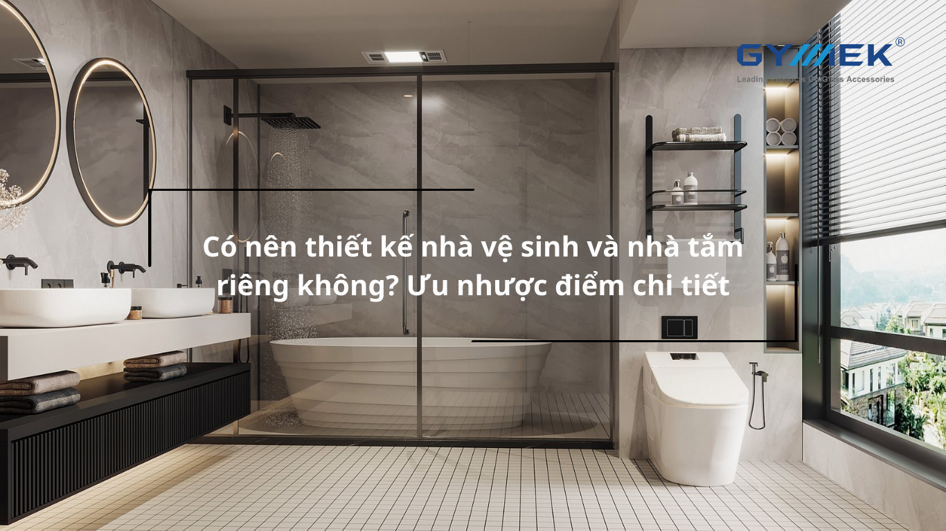 nhà vệ sinh và nhà tắm riêng