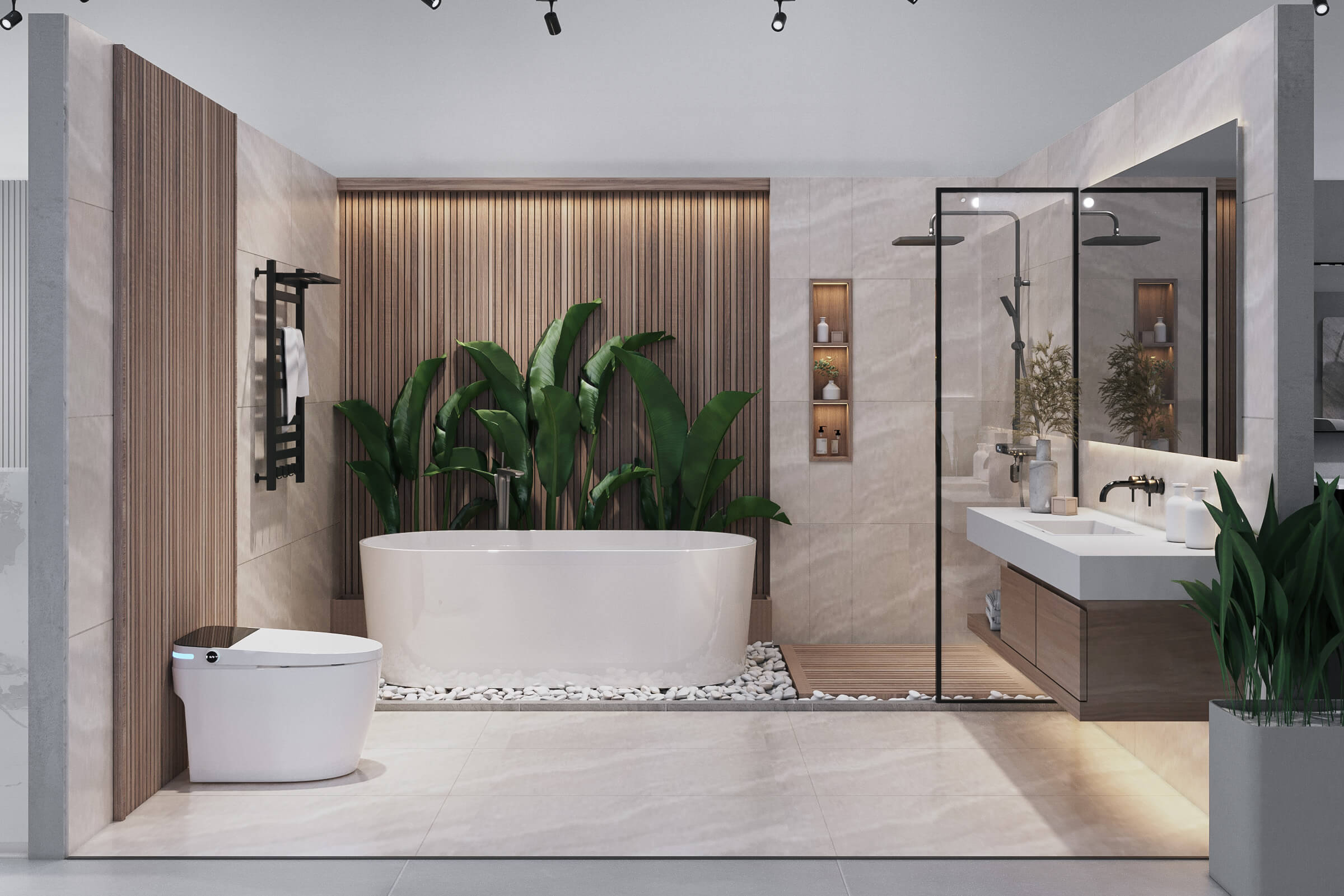 nhà vệ sinh và nhà tắm riêng