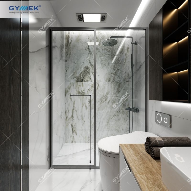 vách tắm kính cường lực