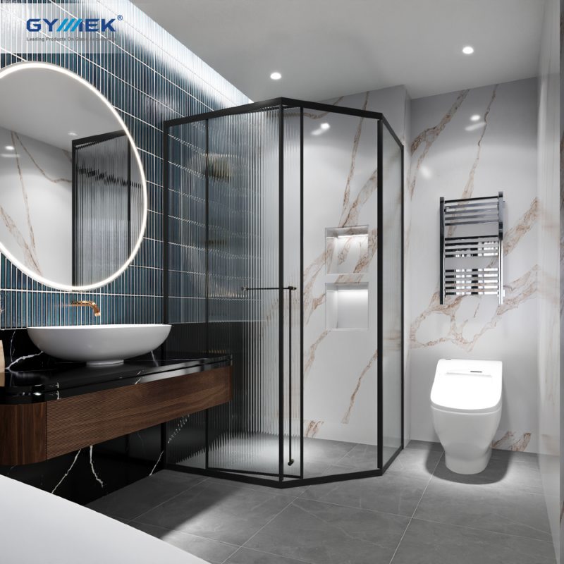 vách tắm kính cường lực
