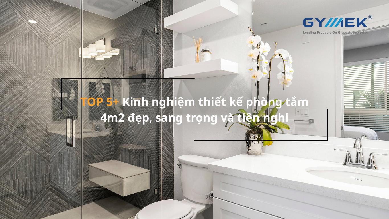 Thiết kế phòng tắm 4m2