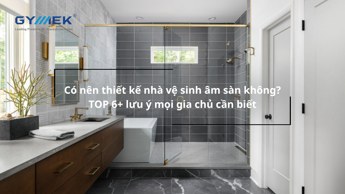nhà vệ sinh âm sàn