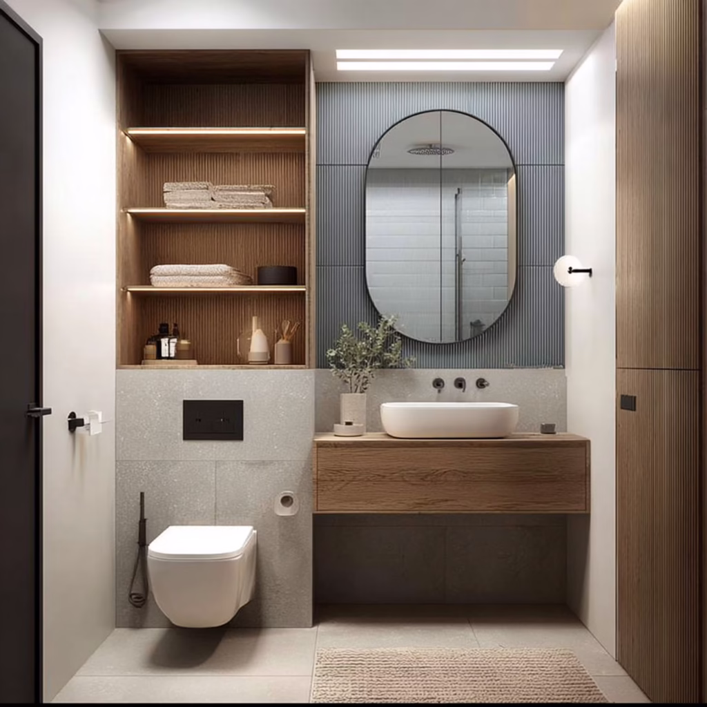 hướng đặt bồn cầu