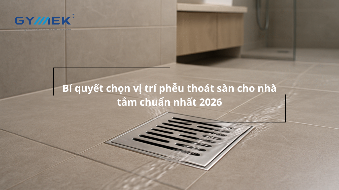 vị trí phễu thoát sàn