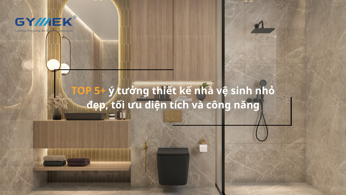 thiết kế nhà vệ sinh nhỏ