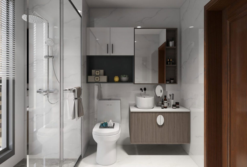phòng tắm 4m2