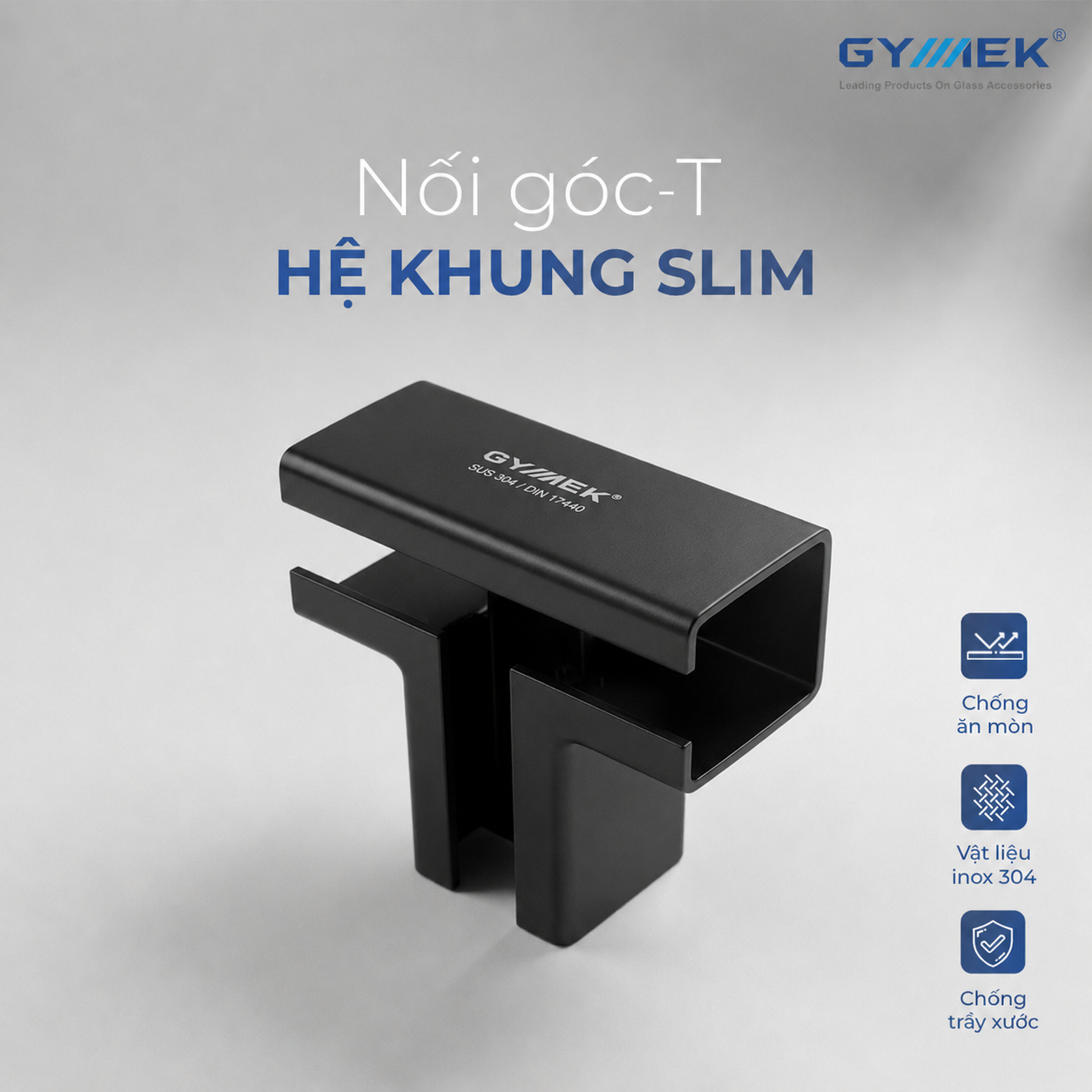 Phụ kiện: Nối góc T GYMEK - Hình ảnh 5
