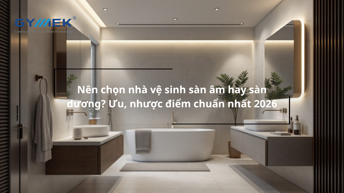 nhà vệ sinh sàn âm