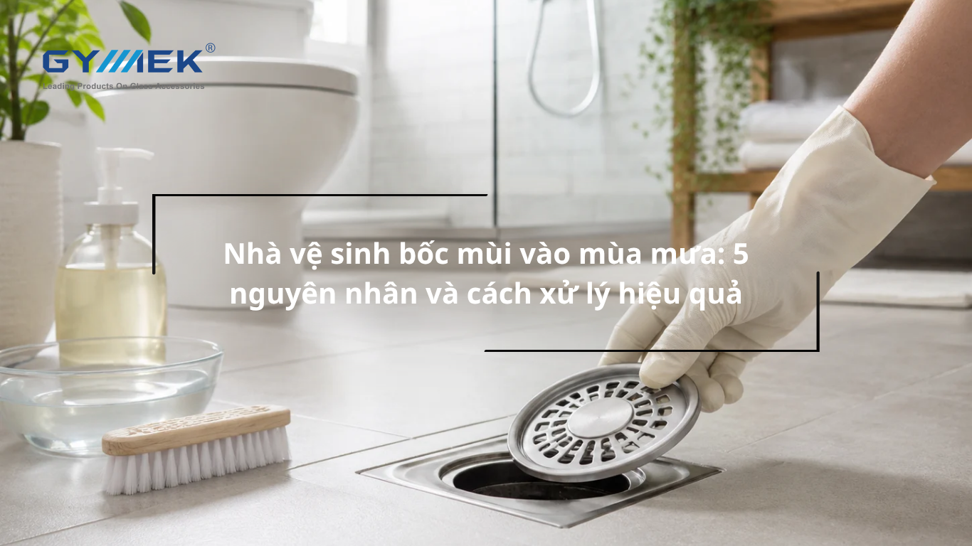 nhà vệ sinh bốc mùi