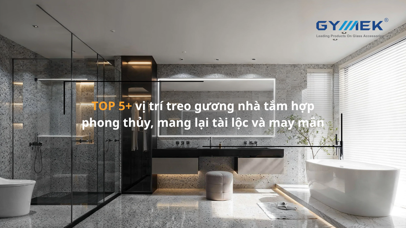 treo gương nhà tắm