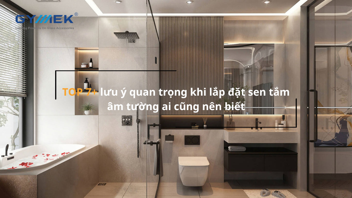 sen tắm âm tường